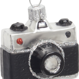 Mini Camera Glass Ornament