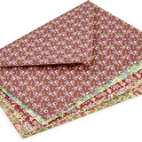 Decorative Patterned Gummed Envelopes, Reds