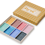 Choosing Keeping Japanese Colorama 8 Colour Watercolour Set, Metallics