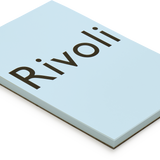 Blue Rivoli Writing Paper Pad