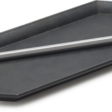 Brass Futagami Tray, Black Mottled