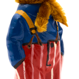 Traditional Papier-mâché Rabbit With Trousers Candy Box