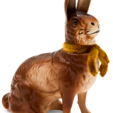 Traditional Papier-mâché Sitting Hare Figure