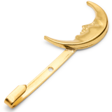 Stamped Brass Picture Hook, Crescent Moon