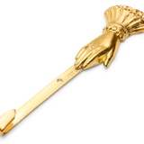 Stamped Brass Picture Hook, Hand