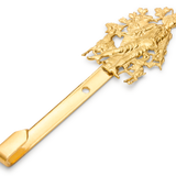 Stamped Brass Picture Hook, Country Gentlemen