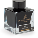 Herbin Fragranced Noir Inspiration Fountain Pen Ink Bottle, 50ml