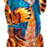 Tiger Glass Ornament