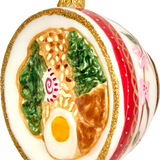 Ramen Bowl Glass Ornament