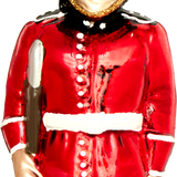 King's Guard Soldier Glass Ornament