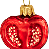 Mini Tomato Glass Ornament