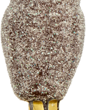 Lantern Owl on Clip Glass Ornament