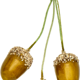 Hanging Acorns Paper Ornament