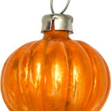 Mini Pumpkin Glass Ornament