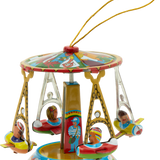 Carousel Nostalgic Tin Ornament