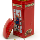 Telephone Box Tin of English Toffee, 150g