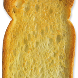 Faux Perfect Toast Die Cut Postcard