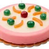 Pink Cassata Cake Candle
