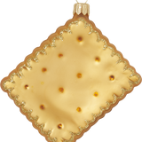 Petit Beurre Biscuit Glass Ornament