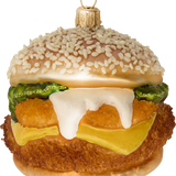 Chicken Burger Christmas Ornament