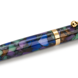 Ohnishi Seisakusho Mosaic Blue Acetate Ballpoint Pen