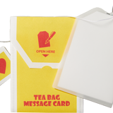 Faux Tea Bag Greeting Card