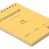 Life Spiral Bound A6 Stenographer's Notebook, Plain
