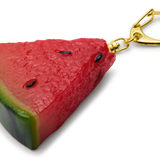Faux Watermelon Slice Keyring