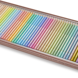 "Pastel Tone" Artist-Grade Japanese Pencils, Set of 50