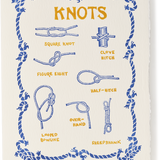 Letterpress Nature Knots Greeting Card