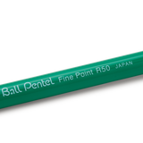 Black Pentel R50 Rollerball Pen