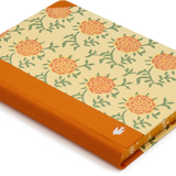 Extra-Thick "Composition Ledger" Notebook, Woodblock Sicily, Orange