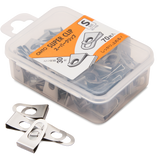 Steel Binder Clips, Pack of 70