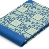 Sewn Bound Woodblock Pocket Sketchbook, Venice Blue